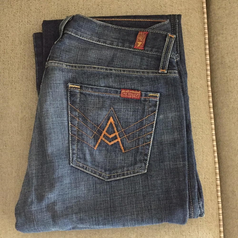 Seven for All Mankind “A” Pocket Jeans Size 30